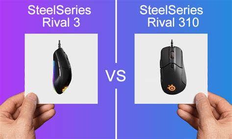 SteelSeries Rival 3 vs 310 - Which one should you buy?