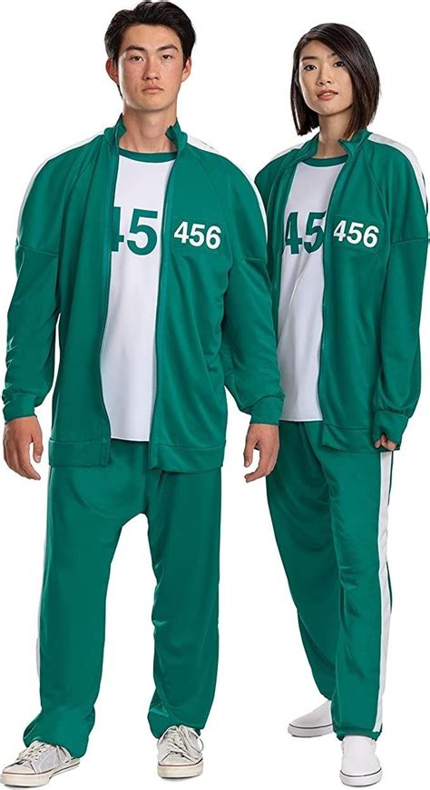 Squid Game Player 456 Track Suit Costume