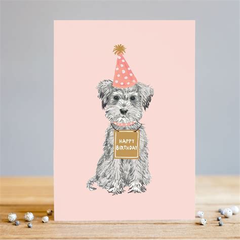 Printable Birthday Cards Dogs