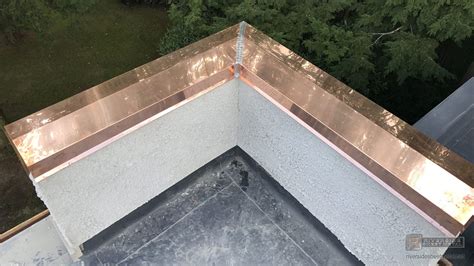 Parapet Wall Coping Cap - Copper, Aluminum, Radius and More | Parapet, Wall, Cap