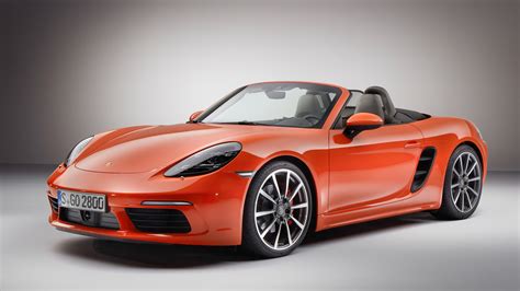 2016 Porsche 718 Boxster unveiled, loses flat-six for a flat-four turbo ...