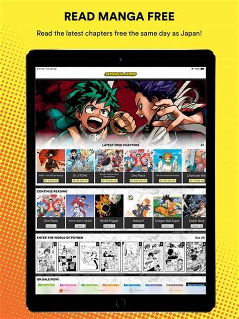 App Review: Shonen Jump Manga App - TurboFuture