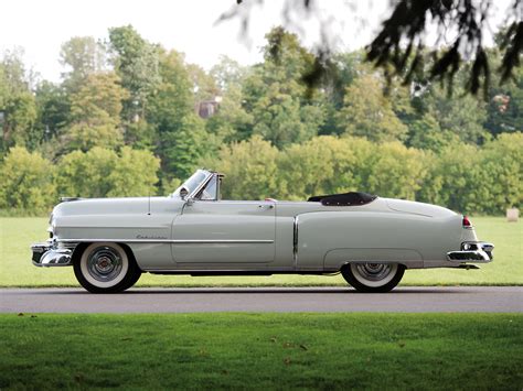 1950, Cadillac, Sixty two, Convertible, 6267, Luxury, Retro Wallpapers ...