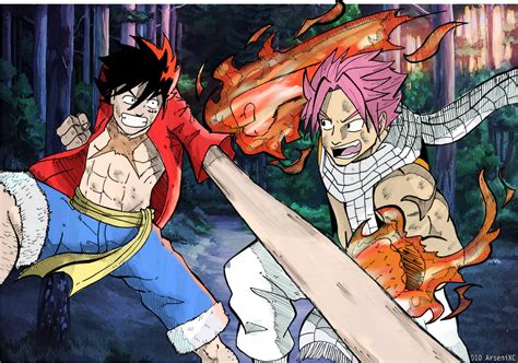 Natsu Vs Luffy by Brolydu69 on DeviantArt