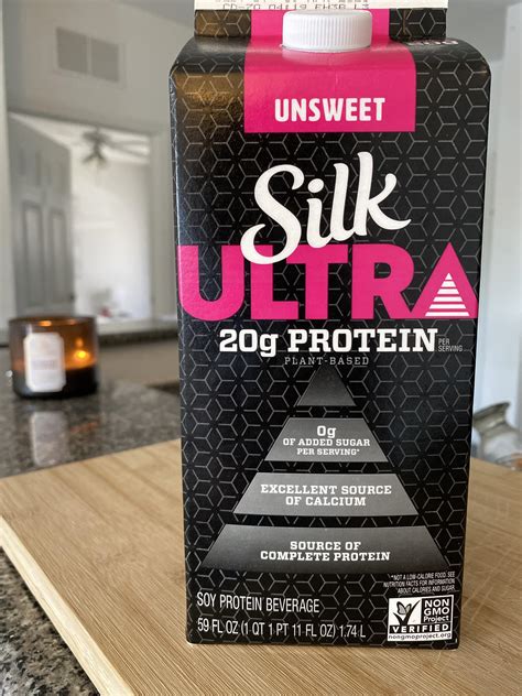 Silk came out with this delicious new milk with 20g OF PROTEIN PER CUP!! : r/veganfitness