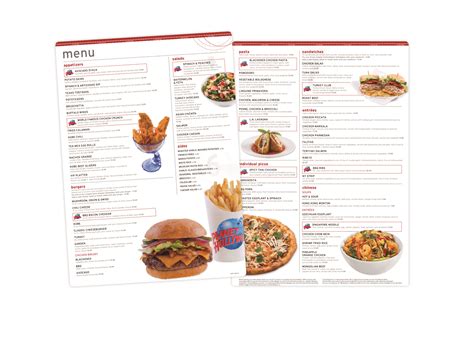 Planet Hollywood Dinner Menu – Free Press Ink