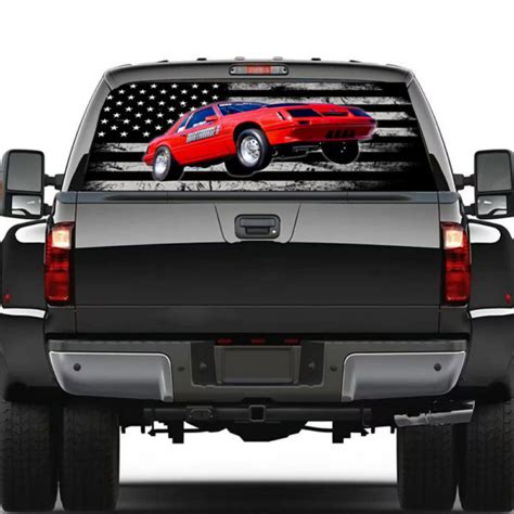 Drag Racing Personalized Car/Truck Rear Window Vinyl Decal (AMERICANFLAG) – Kool-Kool