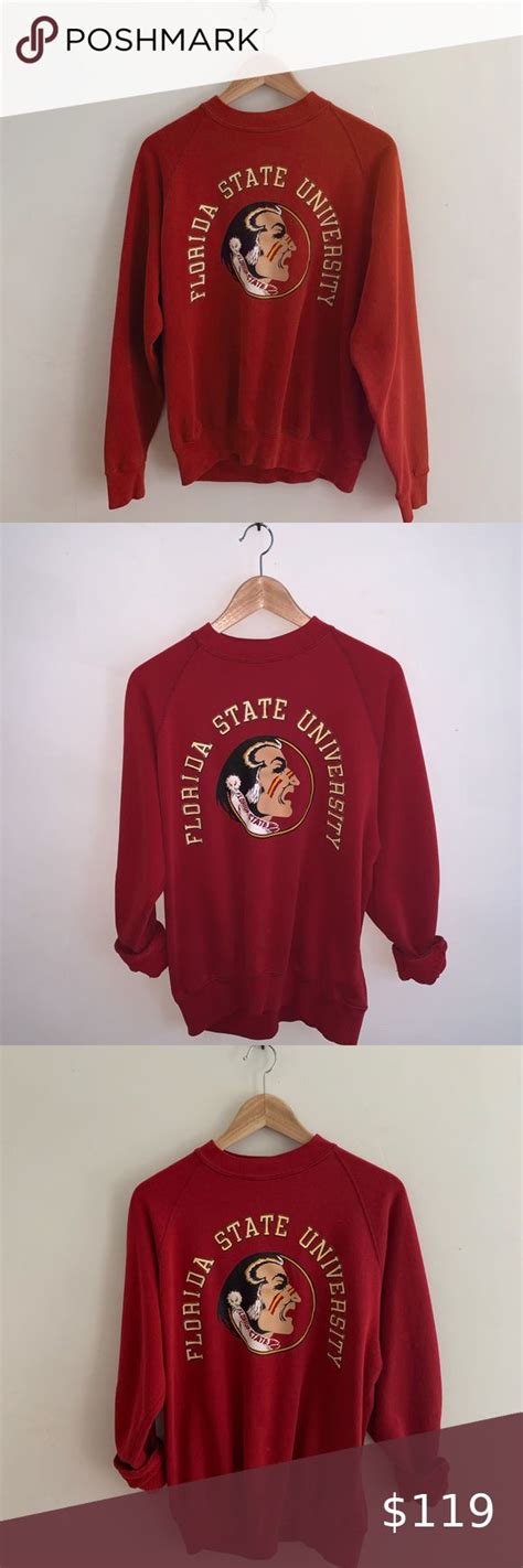 Vintage Florida State University Sweatshirt crew | University ...