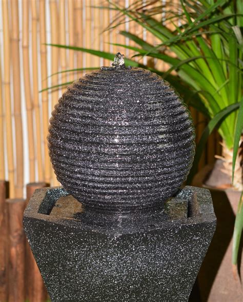 Pedestal & Ball Solar Water Fountain – Allsolarcentral.com