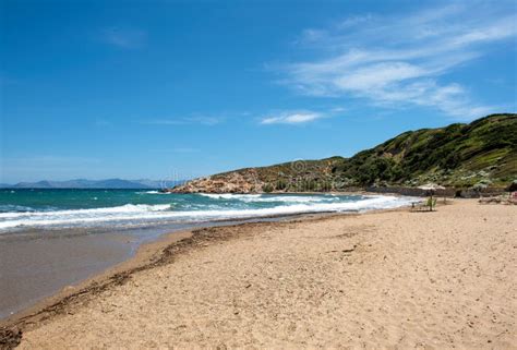 Beach in Rafina stock image. Image of exotic, beautiful - 81705501