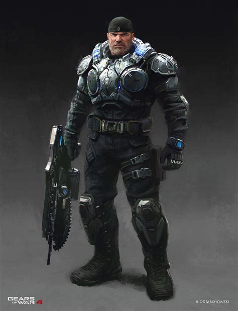 Andrew Domachowski - Gears of War 4 Characters