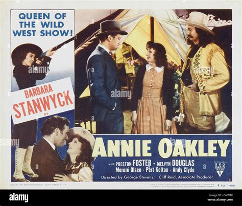 Annie Oakley (1935) - Movie Poster Stock Photo - Alamy