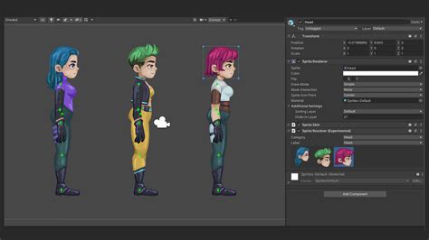 Unity 2D Animation, Part 2 – Skin Swapping | Unity Tutorial | NotSlot