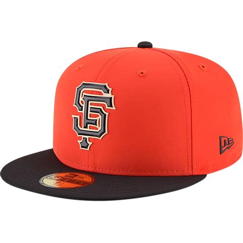 Men's San Francisco Giants New Era Orange On-Field Prolight Batting ...