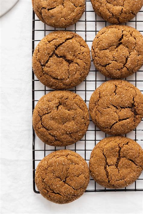 Chewy Gingerbread Cookies - Broma Bakery