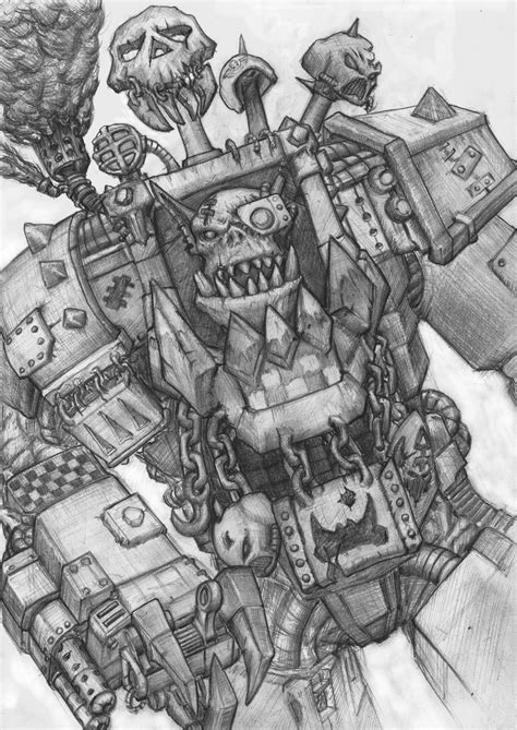 Ork Warboss by Monax-At on DeviantArt