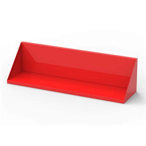 Steel Garage Wall Shelf in Red (47.9 in. W x 9.8 in. H x 9.8 in. D)