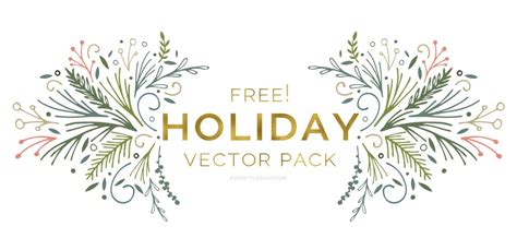 Freebie: Holiday Vector Pack - Every-Tuesday | Blog | Every-Tuesday