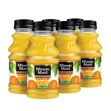 Minute Maid 100% Orange Juice 10 oz Bottles - Shop Juice at H-E-B