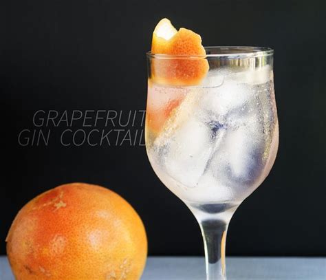 The Grapefruit Gin Cocktail - Talia Bunting