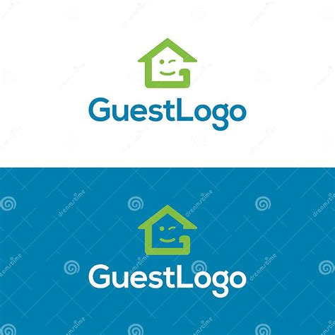 Guest Logo. Vector Illustration. Stock Vector - Illustration of holiday, smart: 207839990