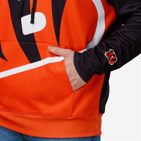 Cincinnati Bengals Bold Logo Hoodie FOCO