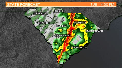 Severe Storms, Tornadoes Possible for South Carolina Today | wltx.com