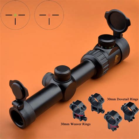 Eagle Eye Riflescope 1 5X24 IR Tactical Scope three pin German#1 Reticle 223 Rifle Scope-in ...