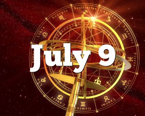 July 9 Birthday horoscope - zodiac sign for July 9th