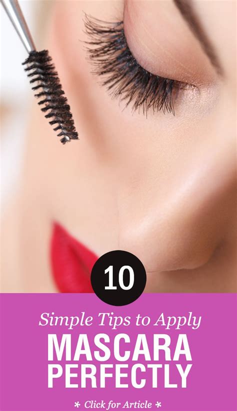 How To Apply Mascara - Step By Step Guide To Apply Mascara Perfectly | How to apply mascara ...