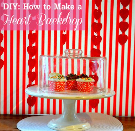 {DIY} How to Make a Heart Backdrop for Valentine's Day | Catch My Party