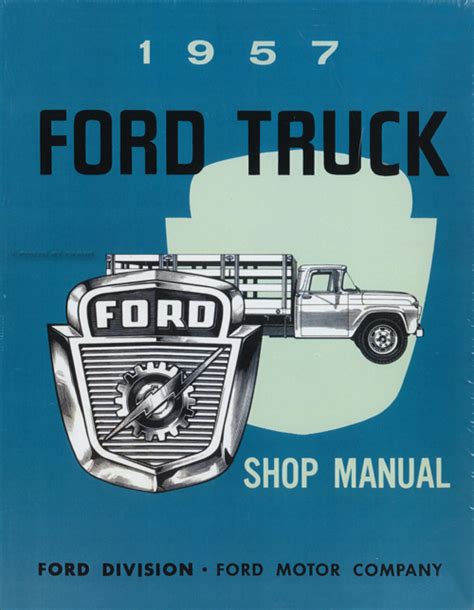 1953-1957 Ford Body Parts Catalog Reprint - Car, Thunderbird & Truck