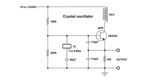 How To Wire A Crystal Oscillator