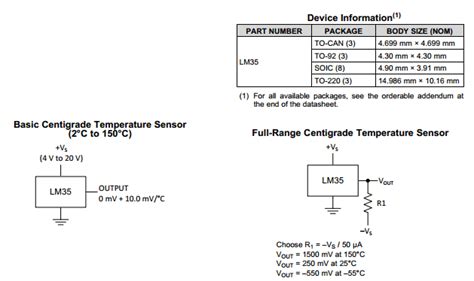 LM35 Datasheet PDF - LM35DZ - Temperature Sensors