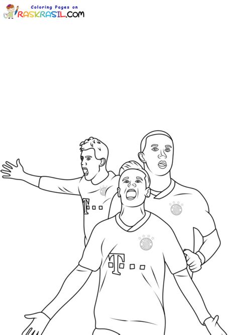 Coloriage FC Bayern à imprimer