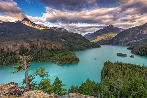 Diablo Lake Winter - Diablo Lake | Ibrarisand