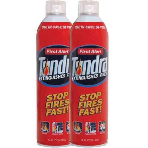 First Alert Tundra Fire Extinguisher Spray (2-Pack)-AF400-2 - The Home ...