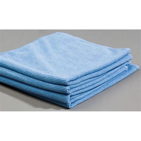 Blue Microfiber Glass Cleaning Cloths & Towels | U.S. Wiping