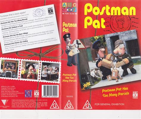 POSTMAN PAT HAS TOO MANY PARCELS VHS VIDEO PAL~ A RARE FIND | eBay