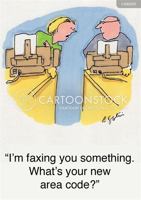 Fax Machine Cartoons and Comics - funny pictures from CartoonStock