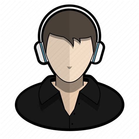 Avatar, cool, headphones, music, profile, shirt, user icon - Download on Iconfinder