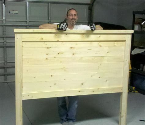 Farmhouse Queen Headboard (Pine) | Do It Yourself Home Projects from Ana White | Diy wood ...