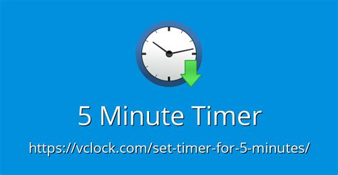 5 Minute Timer - Online Timer - Countdown