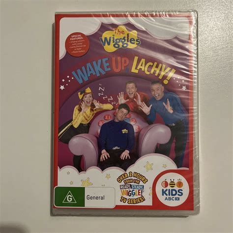 *New Sealed* The Wiggles - Wake Up Lachy! (DVD, 2018) Region 4 – Retro Unit