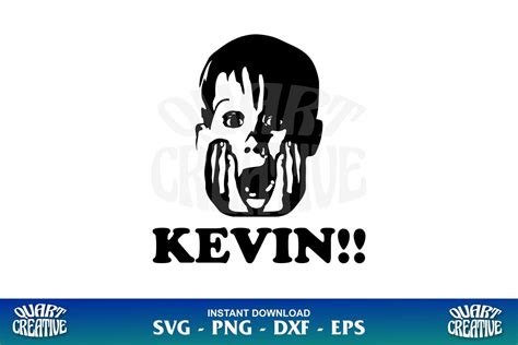 Kevin Home Alone SVG Cricut - Gravectory