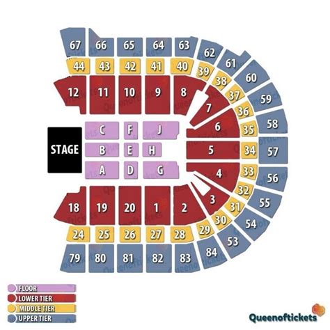 Qudos Bank Arena Seat Map