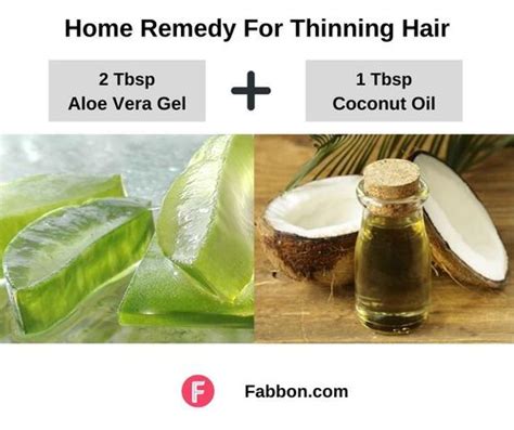 15 Most Effective Home Remedies For Thinning Hair | Fabbon