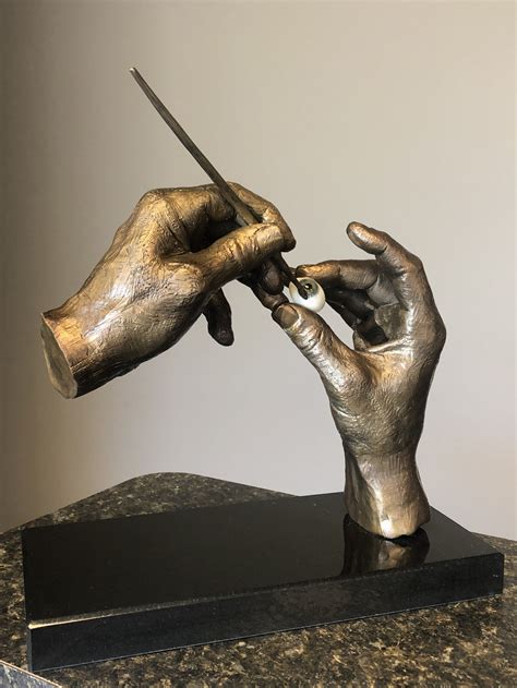 Bronze Hands | Bronze Hand Sculptures - Frostad Atelier