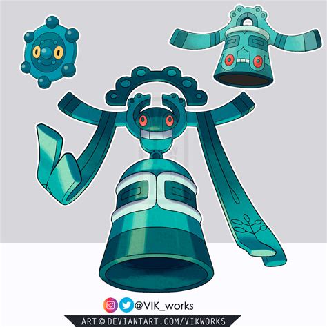 Pokemon Bronzong Regional Variant Evolution by VIKworks on DeviantArt