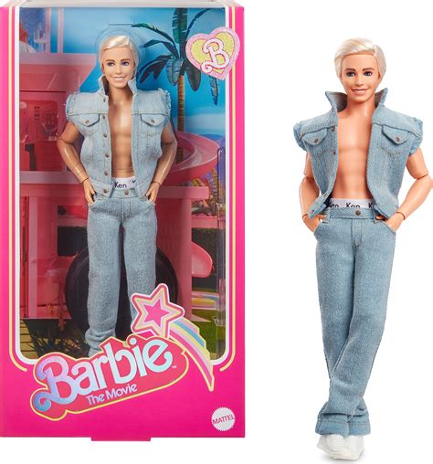 Buy Barbie The Movie Collectible Ken Doll Wearing All-Denim Matching ...